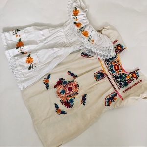 2 little girl Mexico dresses 🇲🇽 💖